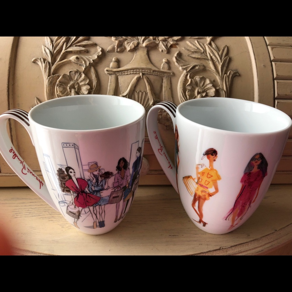 Henri Bendel oversized mugs